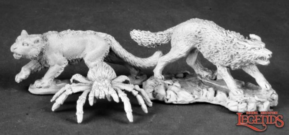 Reaper Miniatures - Metal - Animal Companions 2